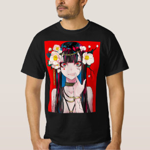 Anime Girl Waifu Japanese Aesthetic Kawaii Otaku T-Shirt