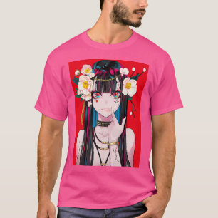 Anime Girl Waifu Japanese Aesthetic Kawaii Otaku T-Shirt