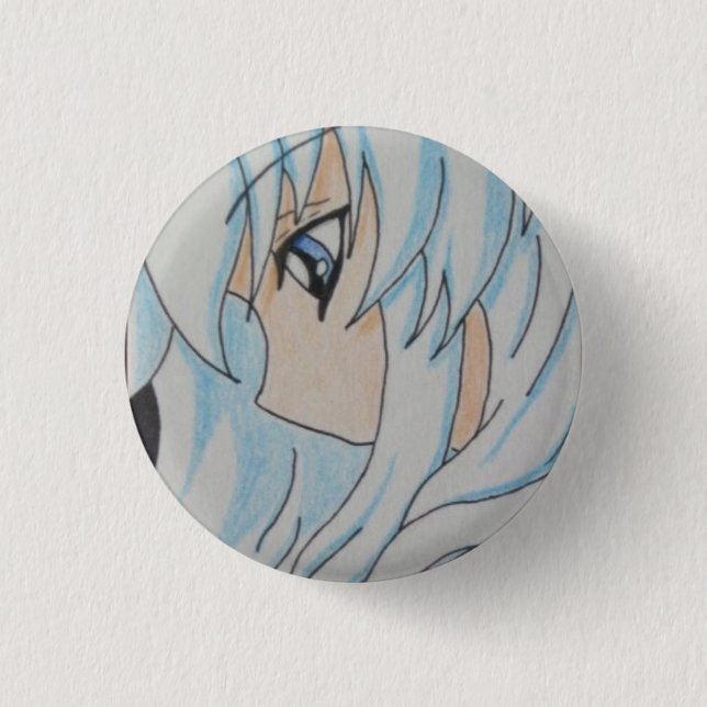 Anime Girls 3 Cm Round Badge (Front)
