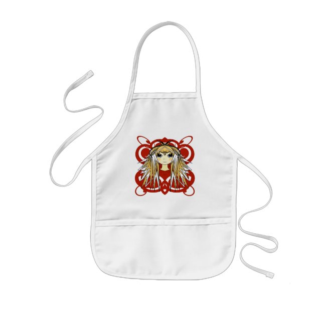 Anime Girls Kids Apron (Front)