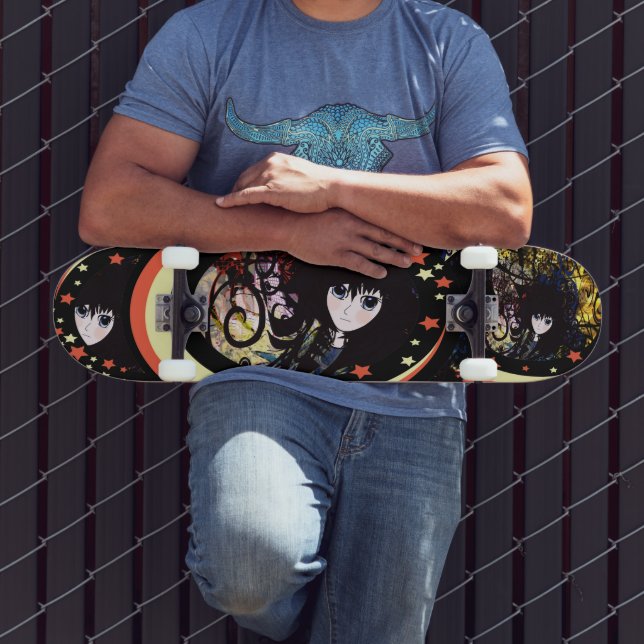 Anime Girls - Skateboard (Outdoor 3)