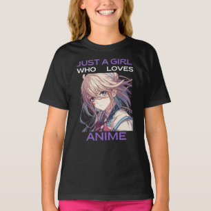 Anime Graphic Kids Cute Girl Design T-Shirt