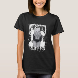 Anime Grunge Demon Girl Waifu Rock Style Japanese  T-Shirt