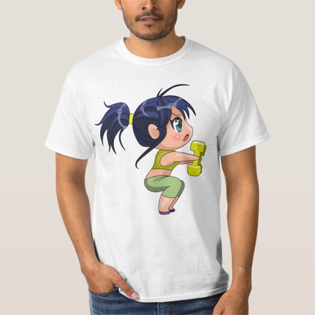 anime gym meme T-Shirt (Front)