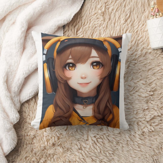 "Anime Harmony Boutique" Cushion (Blanket)
