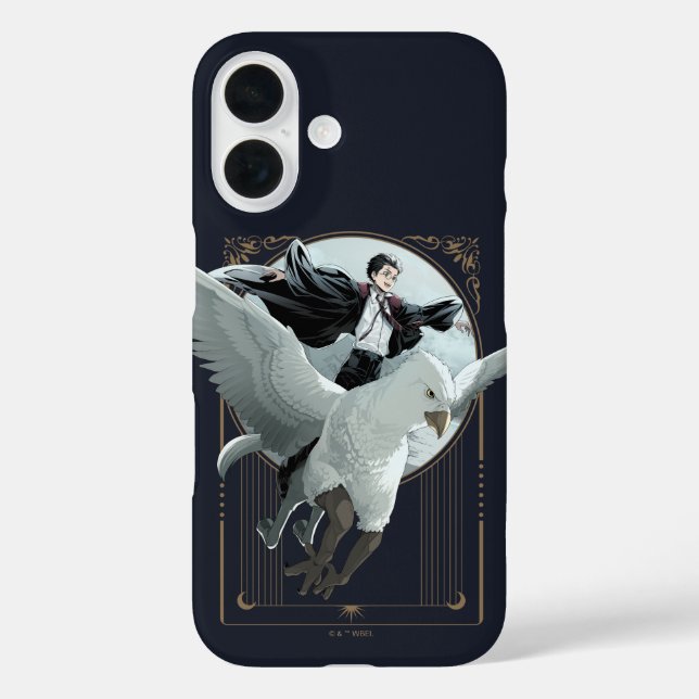 Anime HARRY POTTER™ Flight with Buckbeak Case-Mate iPhone Case (Back)