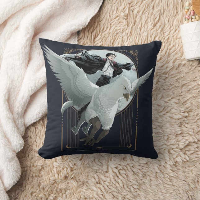 Anime HARRY POTTER™ Flight with Buckbeak Cushion (Blanket)