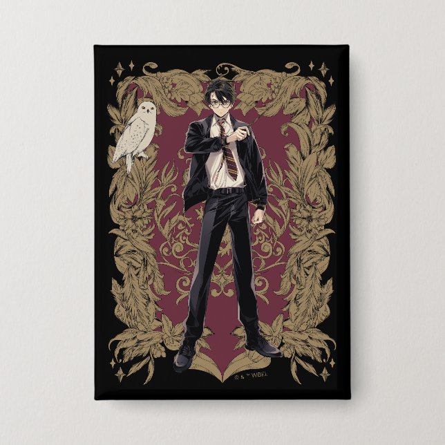 Anime HARRY POTTER™ Ornate Frame (Front)