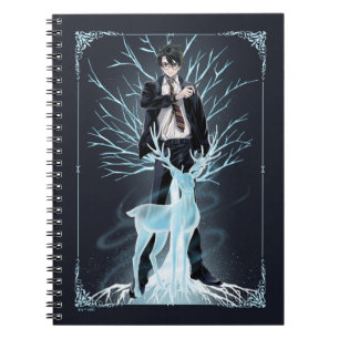 Anime HARRY POTTER™ Stag Patronus Notebook