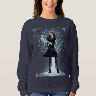 Anime Hermione Granger's Otter Patronus Sweatshirt