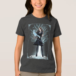 Anime Hermione Granger's Otter Patronus Tri-Blend Shirt