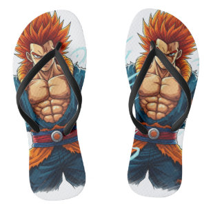 anime hero otaku weeb decal merch jandals