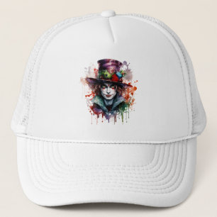 Anime Horror Clown Trucker Hat