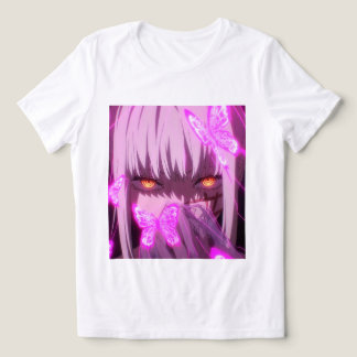 anime ia girl pink 4k photo  Tri-Blend shirt