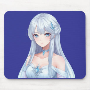 Anime Ice Princess Gaming Mouse Pad Desk Mat