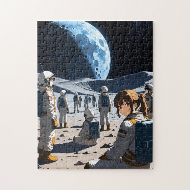 Anime in Space Puzzle (Vertical)