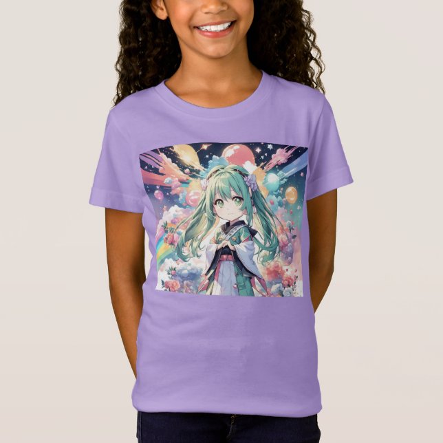 Anime-Inspired Himesana Princess T-Shirt (Front)