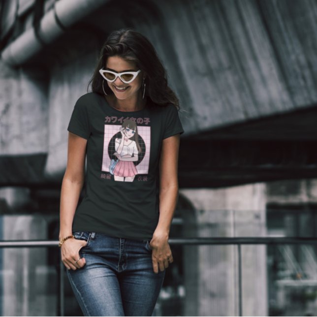 Anime Japanese Girl Model  T-Shirt (Creator Uploaded)