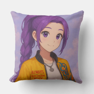 Anime K-Pop Idol Group   Original Manga-Style Pop  Cushion