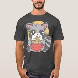 Anime Kawaii Racoon Trash Panda Otaku Japan Cute  T-Shirt