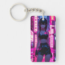 Anime Keychain design 