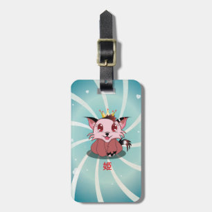 Anime Kitty - Hime, Luggage Tag