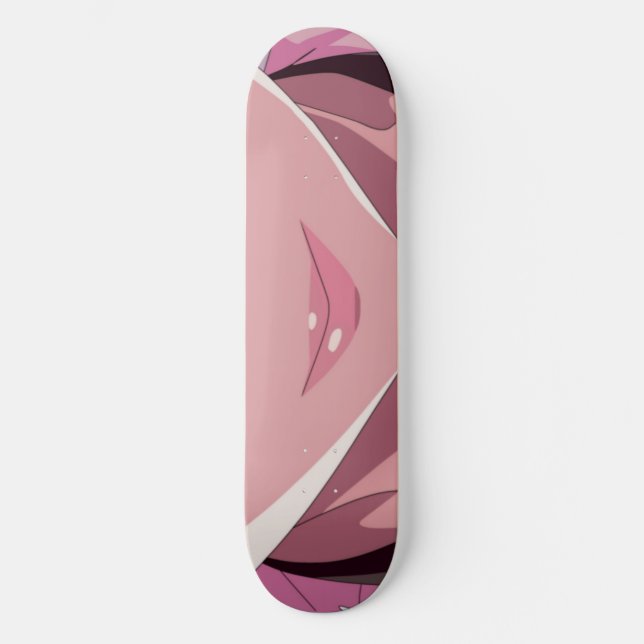 Anime Lips Skateboard Deck (Front)