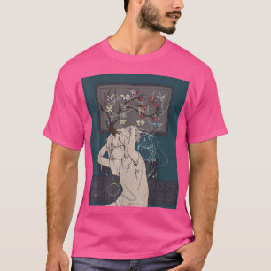 Anime Lofi Girl Retro 90s Aesthetic Japanese Otaku T-Shirt