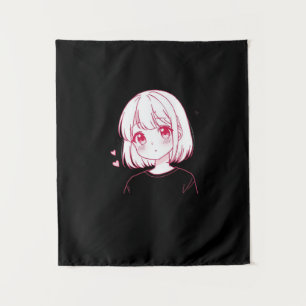 "Anime Love Vibes" Tapestry
