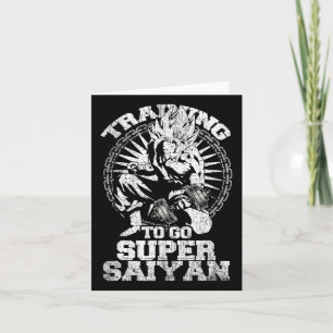 Anime Lover Bodybuilder Funny Workout Fitness Gym Card