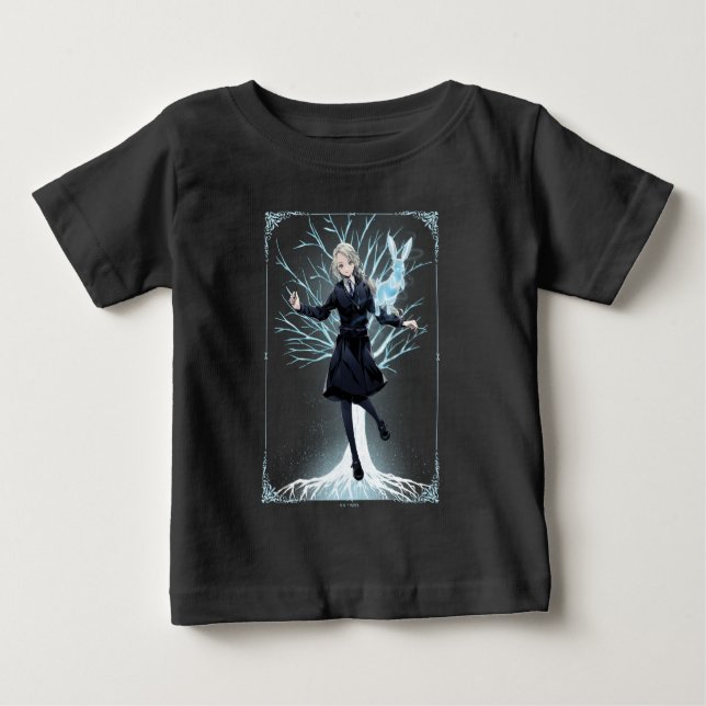 Anime Luna Lovegood's Rabbit Patronus Baby T-Shirt (Front)