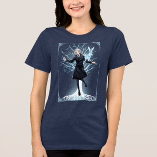 Anime Luna Lovegood's Rabbit Patronus Tri-Blend Shirt