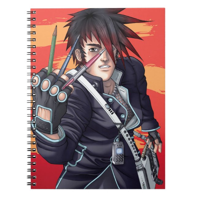 Anime Manga Artist Notebook (Front)