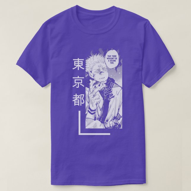 Anime manga demon Otaku style top  (Design Front)