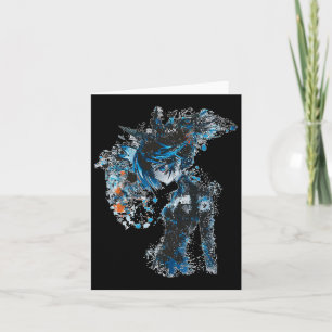 Anime Manga Graphic Blue-eyes Illustration Anime Card
