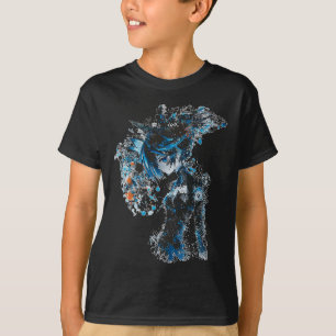 Anime Manga Graphic Blue-eyes Illustration Anime  T-Shirt
