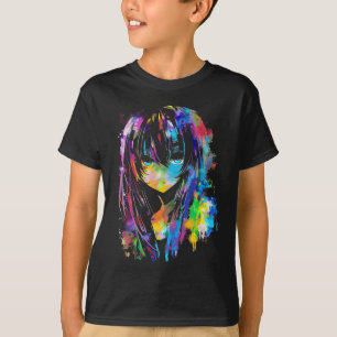 Anime Manga Graphic Colourful Art Anime  T-Shirt