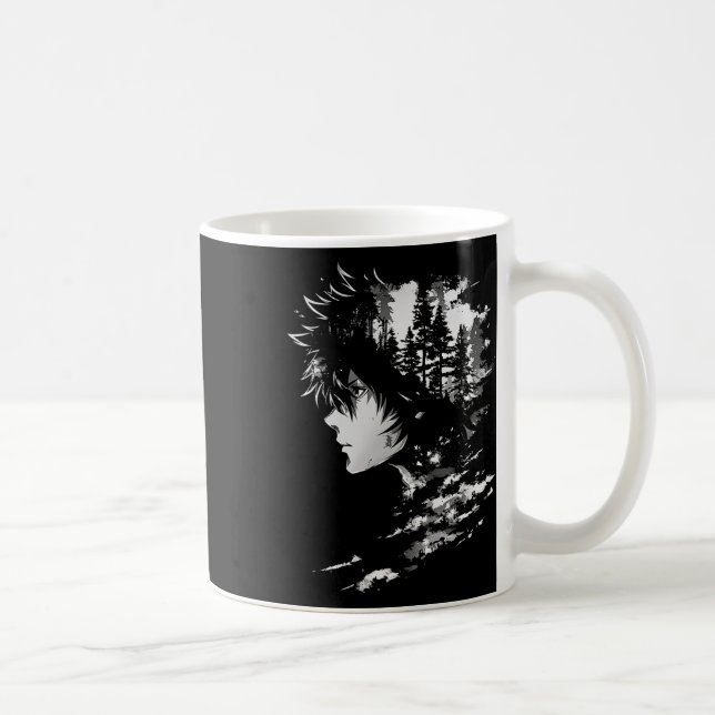 Anime Manga Graphic Illustration Anime 2  Coffee Mug (Right)