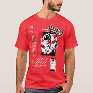 Anime Manga Japan Demon Style Otaku Clothing T-Shirt