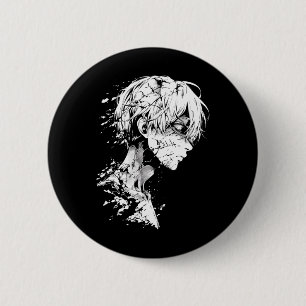 Anime Manga Motif Drawing Artwork Anime 6 Cm Round Badge