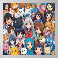 Anime manga pop art lovers pop lovers cartoon