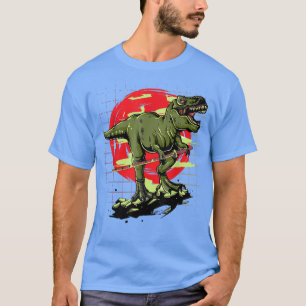 Anime Manga Samurai Dino  (2) T-Shirt
