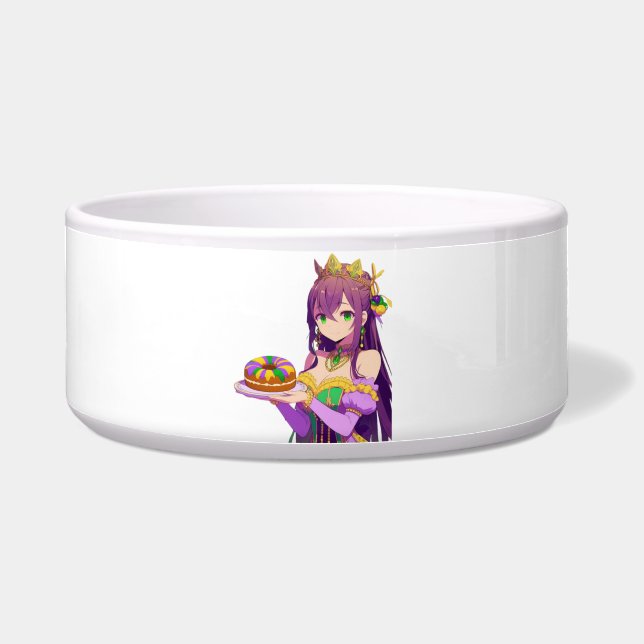 Anime Mardi Gras King cake (Front)