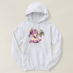 Anime Mardi Gras mask Hoodie