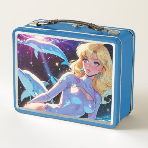 Anime metal lunch box