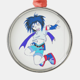Anime Metal Tree Decoration