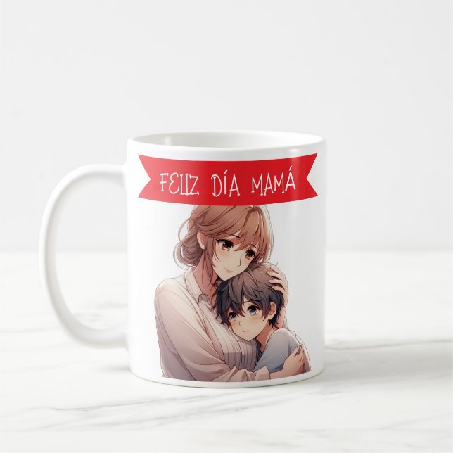 Anime Mother's Day Mug (Left)