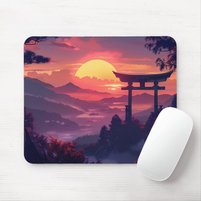 Anime Mouse Pad (With Mouse)