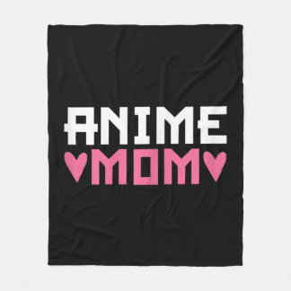 Anime Mum Anime Mother Fleece Blanket
