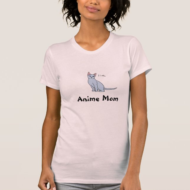 Anime Mum Design T-Shirt (Front)